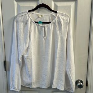 Nine Britton white blouse